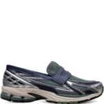 New Balance 1906L "Silver Metalic/Navy/Dark Juniper" loafers