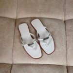 Hermès Miss Sandal " White"