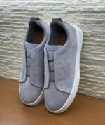 ZEGNA Triple Stitch SecondSkin sneakers "Grey" - Image 2
