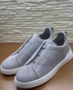 ZEGNA Triple Stitch SecondSkin sneakers "Grey"