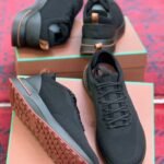 Loro Piana Week & Walk sneakers Black technical mesh finish