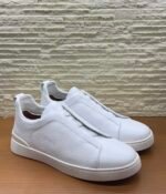 ZEGNA Triple Stitch SecondSkin sneaker"White" - Image 3