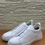 ZEGNA Triple Stitch SecondSkin sneaker"White"