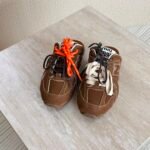 MIU MIU x New Balance 530 SL suede mules