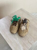 MIU MIU x New Balance 530 SL faded suede mules