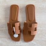 Hermés Oran Sandal "Full Brown"