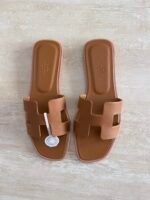 Hermés Oran Sandal "Full Brown"