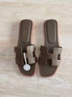 Hermés Oran Sandal "Camel Beige"