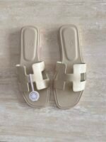 Hermés Oran Sandal "Off-White"