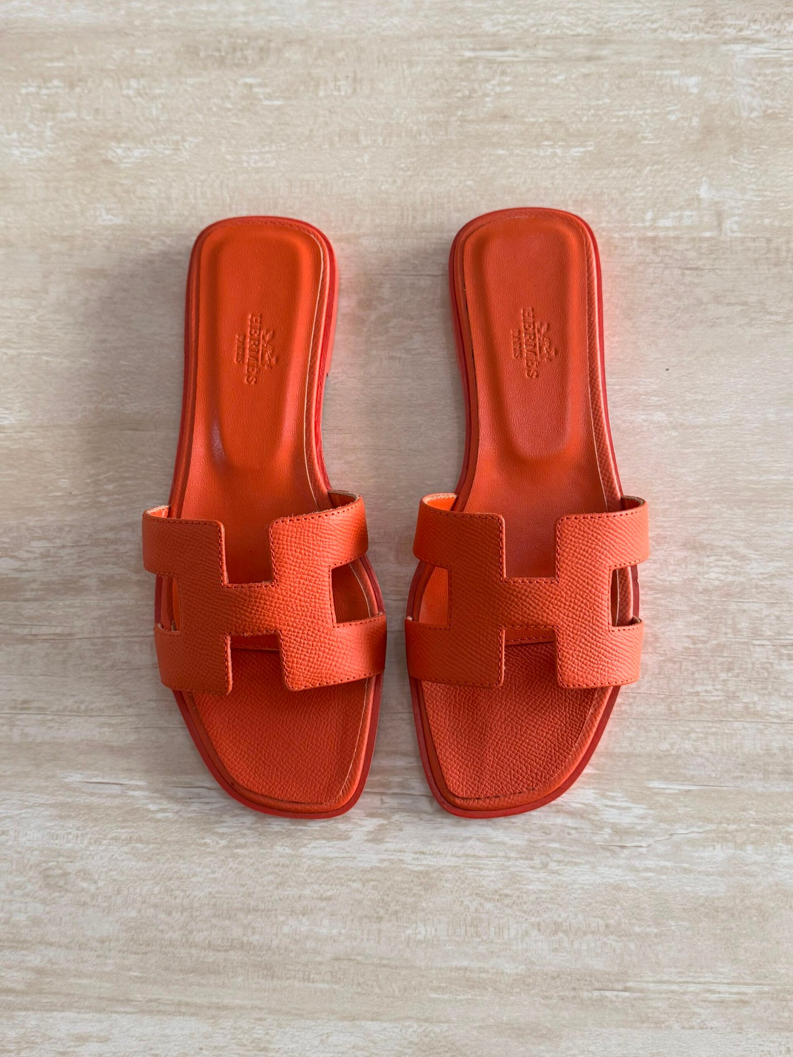 WhatsApp Image 2026-07-05 at 03.59.44 Hermés Oran Sandal "Orange" - Image 1