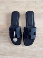 Hermés Oran Sandal "Navy Blue"