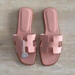 Hermés Oran Sandal "Soft Light Pink"