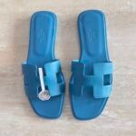 Hermés Oran Sandal "Turquoise"
