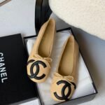 Chanel Ballet  Flats"COCO BEACH 2026 collection"Beige
