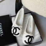 Chanel Ballet  Flats"COCO BEACH 2026 collection" White