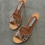 Aquazzura Tequila 75 mules "Bronze"