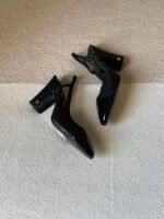 Chanel slingback Heels "Black" - Image 2