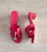 Hermés Oran Heels "Pink" - Image 4