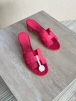 Hermés Oran Heels "Pink" - Image 3