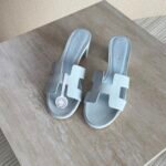 Hermés Oran Heels "Pale Sky Blue"