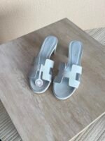 Hermés Oran Heels "Pale Sky Blue"