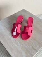 Hermés Oran Heels "Pink"