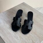 Hermés Oran Heels "Black"