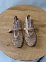 Alaïa Strass Fishnet Ballerina Flats - Image 4