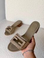 Fendi Heels "Beige"