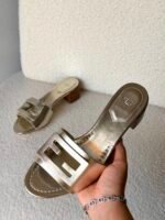Fendi Heels "Gold"