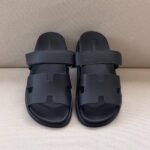 Hermès Chypre sandals For MEN "Black"