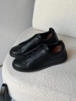ZEGNA Triple Stitch SecondSkin sneakers "Black" - Image 3