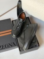ZEGNA Triple Stitch SecondSkin sneakers "Black" - Image 2