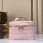LOUIS VUITTON Nice Mini in Rose Ruban Pink