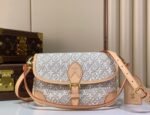 LOUIS VUITTON Diane PM handbag "elevated jacquard canvas and trimmed with natural leather"