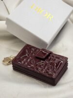 CHRISTIAN DIOR "Lady Dior 5-Gusset card holder" - Image 6