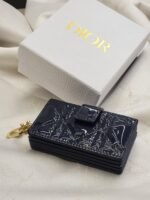 CHRISTIAN DIOR "Lady Dior 5-Gusset card holder" - Image 4