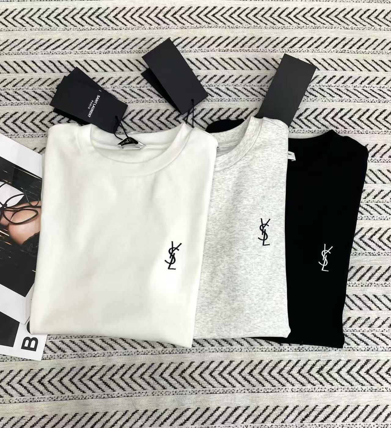 WhatsApp Image 2026-07-19 at 1.05.40 AM Saint Laurent Cassandre T-Shirt - Image 1