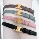 Triomphe Belt 25MM IN Taurillon Leather