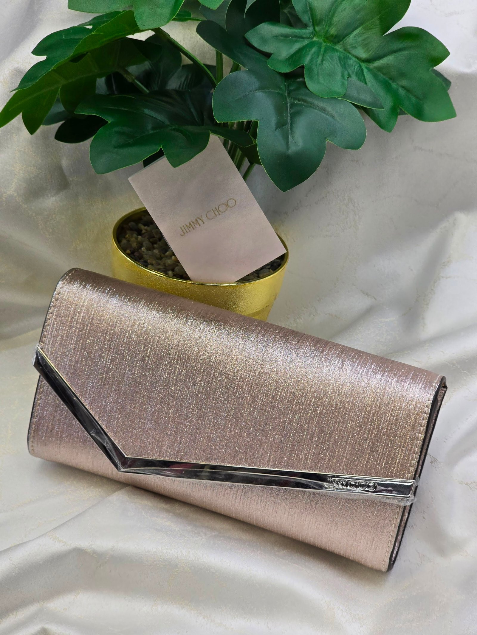 WhatsApp Image 2026-07-21 at 04.04.01 Jimmy Choo Emmie clutch bag - Image 1