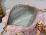 Louis Vuitton Speedy Bandouliére 20 jacquard canvas in a rose ruban pink palette - Image 4