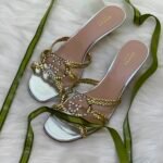 GUCCI Crystal Interlocking G sandals
