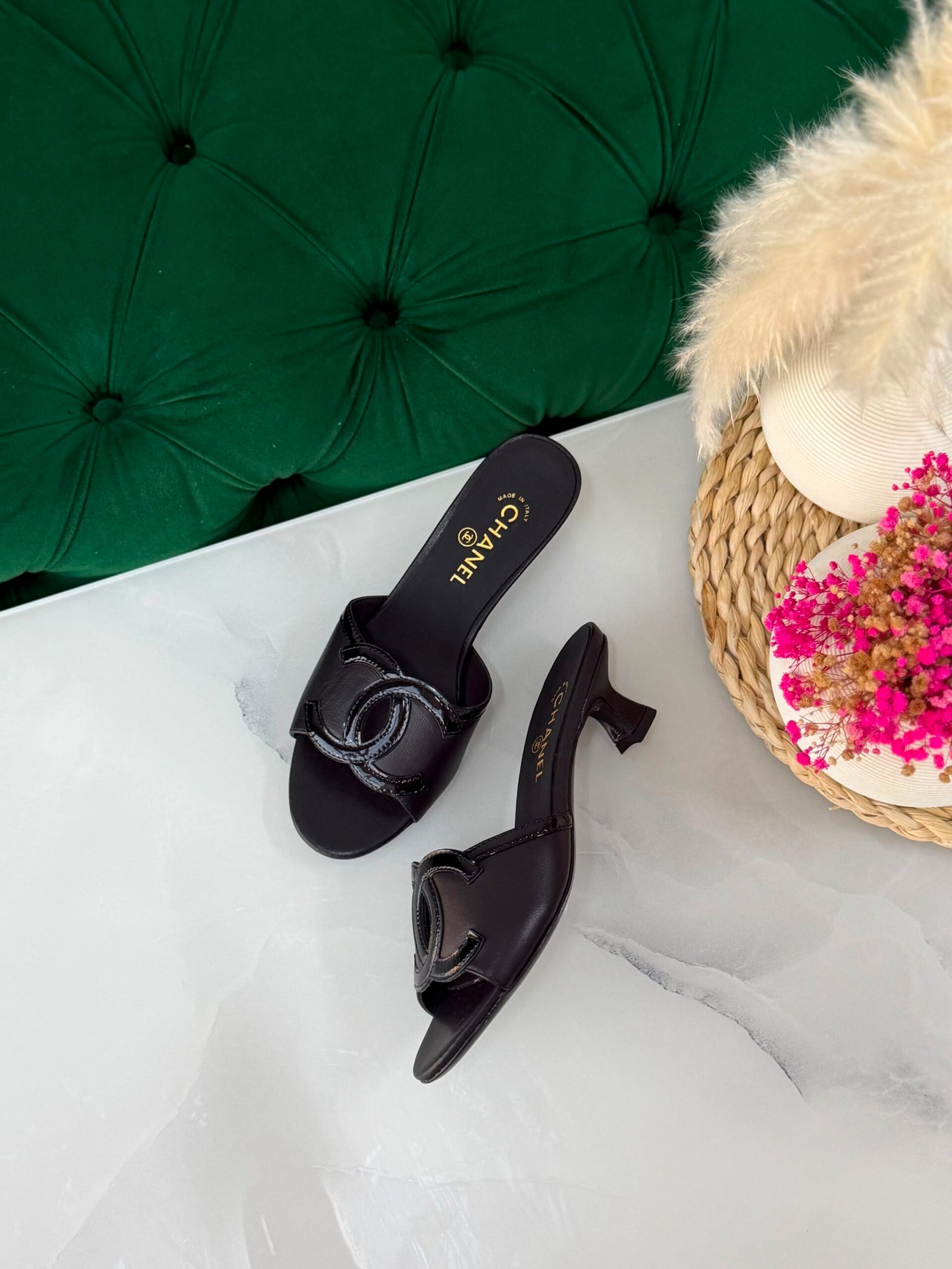 WhatsApp Image 2026-07-21 at 04.12.43 (2) Chanel Lambskin mules in low heels - Image 1