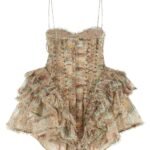 Zimmermann Rebellion Frayed Mini Dress