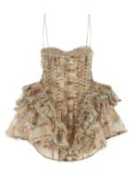 Zimmermann Rebellion Frayed Mini Dress