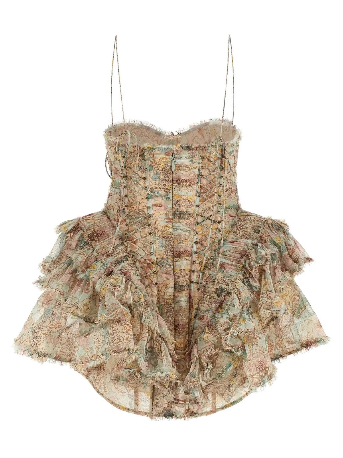 WhatsApp Image 2026-07-23 at 03.39.05 Zimmermann Rebellion Frayed Mini Dress - Image 1