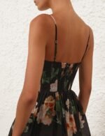 Zimmermann Luna Corset Midi Dress - Image 5