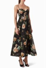 Zimmermann Luna Corset Midi Dress - Image 3