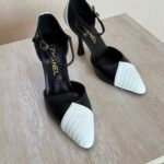 Chanel lambskin Mary Janes 2026 collection Black with White Cap toe