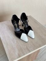 Chanel lambskin Mary Janes 2026 collection Black with White Cap toe - Image 4